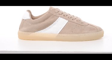 Copenhagen dames sneaker Abigail suède beige en wit
