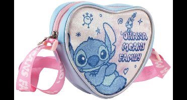 Disney Lilo en Stitch Ohana glitter schoudertas