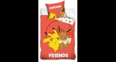 Pikachu Dekbedovertrek Eevee - 140 x 200 cm - 70 x 90 cm