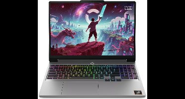 Lenovo LOQ 15AHP11 (83TN0005MH) - 15.3" - 1920 x 1200 - AMD Ryzen 7 - 16 GB DDR5 - 512 GB SSD - NVIDIA GeForce RTX 5060 - Wi-Fi 6 - Windows 11 Home - Qwerty - Grijs