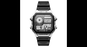 Casio Casio Collection AE-1200WH-1CVEF Horloge - Kunststof - Zwart - Ø 40 mm