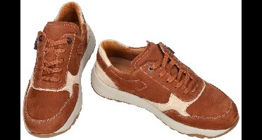 Waldlaufer -Heren - cognac/caramel - sneakers - maat 43
