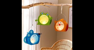Haba knutselset dieren - creatieve mini lantaarns knutselpakket.