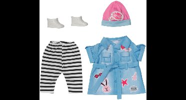 BABY born Deluxe Jeansjurk - Poppenkleding 43 cm