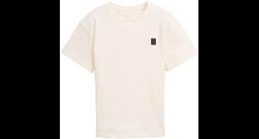 Tom Tailor - Oversized T-shirt - Maat 140 - soft cream white