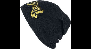 Ghost Logo Unisex Beanie - zwart - Standard