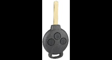 XEOD Autosleutelbehuizing - sleutelbehuizing auto - sleutel - Autosleutel / Geschikt voor: Smart 3 knops