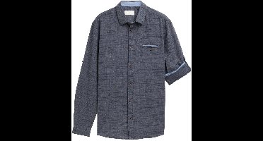Tom Tailor Regular fit overhemd met omslagfunctie