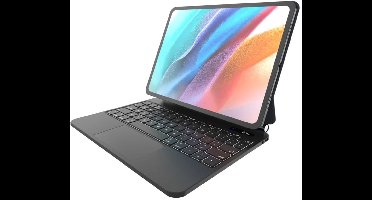 Fixed Typee keyboard case voor de Apple iPad Pro 11 (2025) M5 / (2024) M4 - QWERTY / NL - Zwart