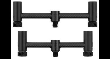 Fox Black Label Carbon Adjustable 2 Rod Buzz Bars 110 mm - 125 mm