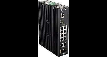 Switch D-Link DIS-200G-12PS Black