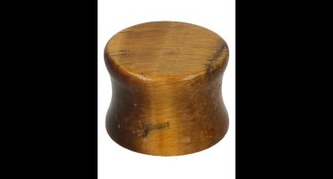 Plug Oorpiercing Tijgeroog (16 mm)