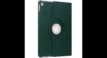 Ntech - iPad hoes 5e / 6e generatie (2018 / 2017) - 360° draaibaar bookcase - Pine Groen – 9.7 inch cover met standaard