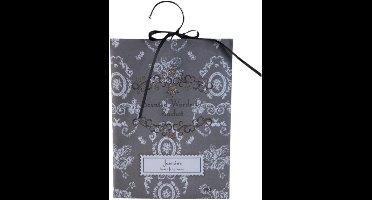 Home & Styling Geurzakjes Jasmijn geur - 1x - met ophanghaak - geurkaartjes/luchtverfrisser