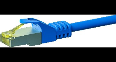 Danicom Cat7 S/FTP (PIMF) patchkabel - 20 meter blauw - netwerkkabel - internetkabel - UTP kabel - RJ45 - 10000 mbit/s