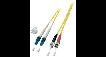 Danicom OS2 duplex glasvezel kabel LC-ST 2m