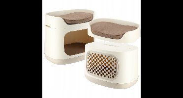 Curver Bunkbed Kattenmand - Beige/bruin - 58 x 3 2x 50 cm