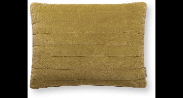 vtwonen Sierkussen Quilted - Kussen voor de Woonkamer - Wit - 50x70cm