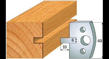 CMT - Profielmessen voor profielfreeskop - Frees - Snijgereedschappen - Profielfrees - 1 Stuk(s)