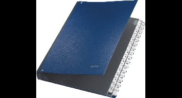 Leitz bureau-ordner, A4, 31 vakken, 31 kunststof nummertabs, kunststof, rood, 58310025
