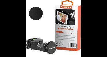 Xssive CH28 Autohouder Tablet - Magnetisch - Geschikt voor iPad Houder Auto - Achterbank Hoofdsteun Bevestiging - Incl. Magneetplaten