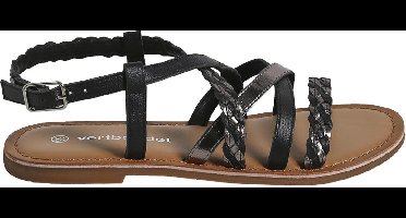 Vertbaudet Sandalen met gekruiste leren bandjes VERTBAUDET-collectie