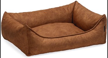 Beeztees Lua - Orthopedische Hondenmand - Cognac - 80x60x24 cm