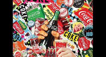 Schmidt Coca Cola Puzzel - 1000 stukjes voor nostalgisch puzzelplezier