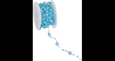 Balletjes Cadeaulint Turquoise 8 mm / 10 mtr.