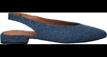 POSH by Poelman Sandalen - Dames - Blauw - Maat:36