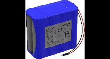 Ansmann 4S2P Akkupack 8x 18650 Kabel Li-Ion 14.4V 5200mAh Accupack Aantal cellen: 8 Li-ion 14.54 V 5200 mAh