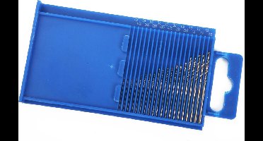 HBM 20 Delige HSS Borenset 0,3 - 1,6mm