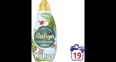 Robijn Klein & Krachtig Collections Color Kokos Vloeibaar Wasmiddel 19 wasbeurten