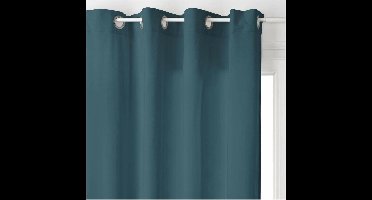 Gordijn Atmosphera Lilou Blauw Polyester (140 x 260 cm)