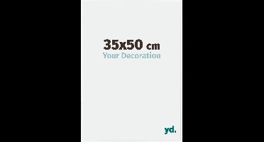 Your Decoration - Fotolijst 35x50 cm - Kunststof - Wit Hoogglans - Evry