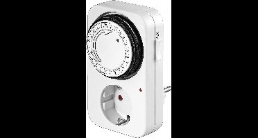 Goobay tijdschakelklok - mechanisch (96 schakelingen per 24u) - voor binnen / wit