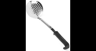 HENDI Ronde schuimspaan – zwart – 370x105 mm – vaatwasserbestendig