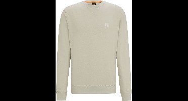 BOSS ORANGE Westart 10234591 02 Truien & Vesten Heren - Sweater - Hoodie - Vest- Beige - Maat S