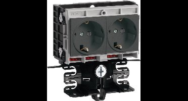 Hager Tehalit Opbouwdoos plintkanaal - SL200559409011 - E2SFT