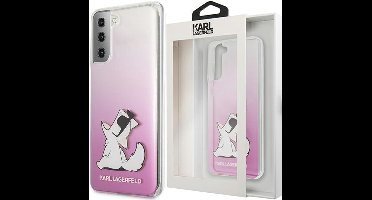 Karl - Lagerfeld - KLHCS21MCFNRCPI S21+ G996 hardcase roze/roze Choupette Fun