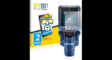BROTECT - Screenprotector voor Bosch D-tect 200 C Wallscanner - Folie Beschermfolie transparant 2 Stuks