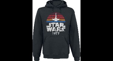 Star Wars 1977 Heren Trui met capuchon - zwart - XXL