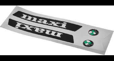 Stickerset model origineel alleen woord Puch Maxi