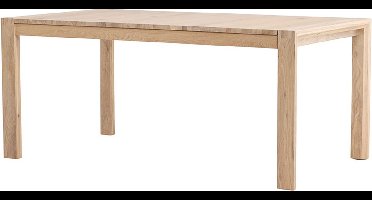 Slider eetkamertafel 95x170 cm naturel.
