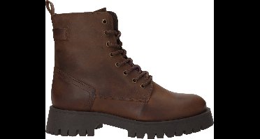 Palpa Venezia Veterschoenen Hoog - Cognac - Maat 39