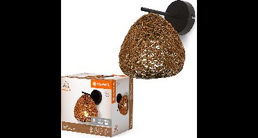 LEDVANCE Decor Paper Drop Lineaire hanglamp, met druppelvormige lampenkappen, 3-lichts, biedt moderne verlichting voor thuis, van papier en staal, zonder lichtbron