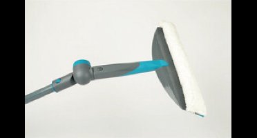 Linea Softwise Raamwisser met Telescoop Grijs/Blauw