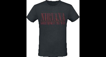 Nirvana Something In The Way Heren T-shirt - zwart - XXL
