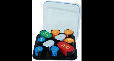 Roulette Chips 100 Stuks