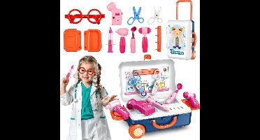 Lexium Dokterset Speelgoed - Doktersset - Dokterskoffer - Speelgoed Doktersset - Dokter Speelgoed voor kinderen